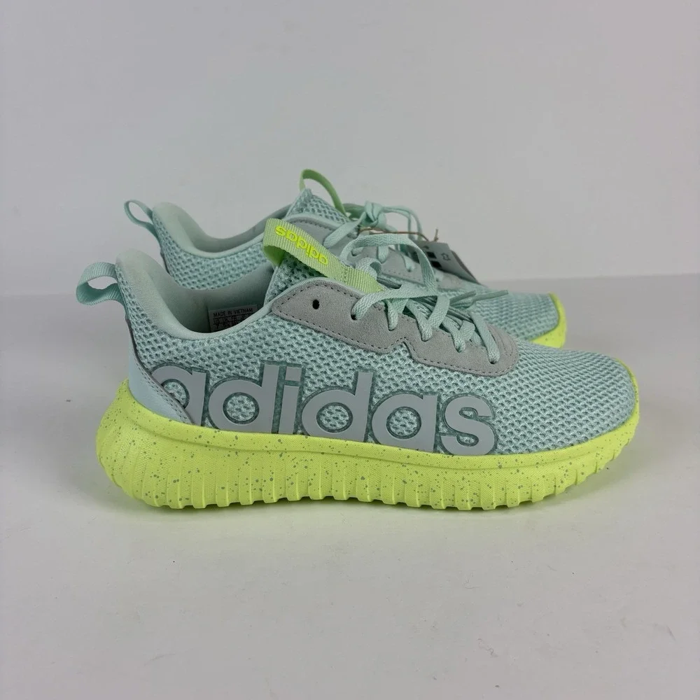 Adidas Kaptir Base Womens 7. Blue Green Sneakers Athletic Sports JR8487 - Picture 10 of 10